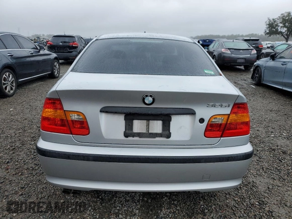 2003 BMW 3 Series 325i with VIN WBAEV33403KL83340, listed as a Copart auction lot 42205315 with 95,504 mi miles and Salvage Title. Bid and sale history available at carsss.com. Image 6.