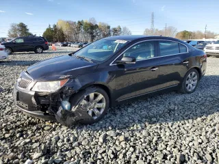 2013 Buick LaCrosse Leather with VIN 1G4GC5E39DF258733, listed as a Copart auction lot 48807035 with 75,897 mi miles and Salvage Title. Bid and sale history available at carsss.com. Image 1.