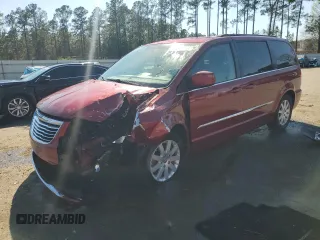 2014 Chrysler Town & Country Touring with VIN 2C4RC1BG3ER446557, listed as a Copart auction lot 50443995 with 188,312 mi miles and Salvage Title. Bid and sale history available at carsss.com. Image 1.