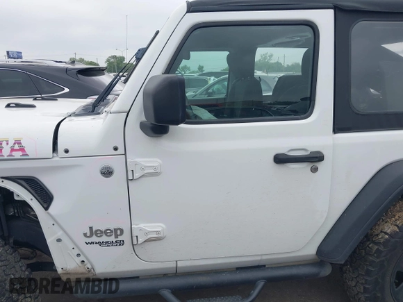2018 Jeep Wrangler Sport with VIN 1C4GJXAG4JW307122, listed as a IAAI auction lot 41925899 with 94,740 mi miles and . Bid and sale history available at DreamBid. Image 14.