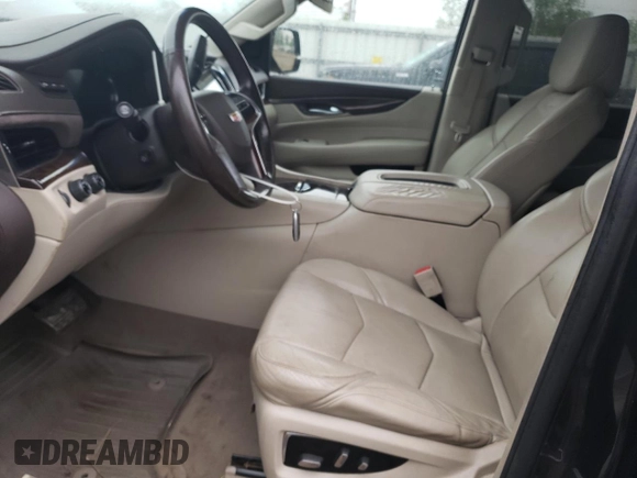 2016 Cadillac Escalade Luxury Collection z VIN 1GYS4BKJ9GR428387, wystawiony jako Copart lot #59757775 z przebiegiem Nie podano mil oraz Czysty tytuł • Clean title. Historia ofert i sprzedaży dostępna na DreamBid. Obrazek 7.
