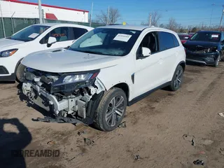 2020 Mitsubishi Outlander Sport ES 2.0 with VIN JA4AR3AUXLU020549, listed as a IAAI auction lot 41410244 with 65,666 mi miles. Bid and sale history available at carsss.com. Image 21.