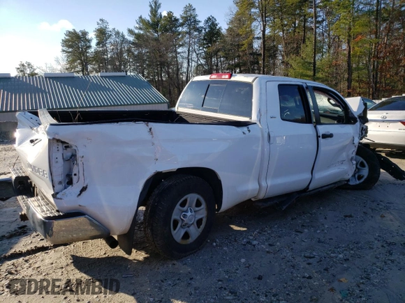 2018 Toyota Tundra SR with VIN 5TFUM5F1XJX075879, listed as a Copart auction lot 83666824 with 130,059 mi miles and Salvage title. Bid and sale history available at DreamBid. Image 3.