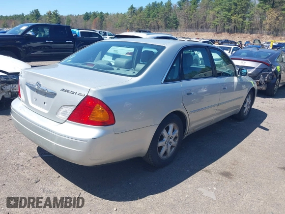 2000 Toyota Avalon XL with VIN 4T1BF28B1YU079493, listed as a IAAI auction lot 42122532 with 154,765 mi miles and . Bid and sale history available at DreamBid. Image 4.