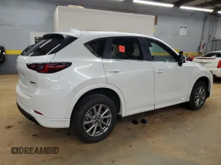2024 Mazda CX-5 S Select with VIN JM3KFBBL5R0502095, listed as a Copart auction lot 46146345 with Not Provided miles and Salvage Title. Bid and sale history available at carsss.com. Image 3.