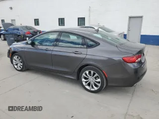 2015 Chrysler 200 S with VIN 1C3CCCDG2FN711678, listed as a Copart auction lot 53299155 with 114,535 mi miles and Salvage Title. Bid and sale history available at carsss.com. Image 2.