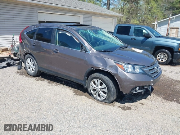 2013 Honda CR-V EX with VIN 5J6RM4H59DL016442, listed as a IAAI auction lot 42115184 with 88,853 mi miles. Bid and sale history available at carsss.com. Image 1.