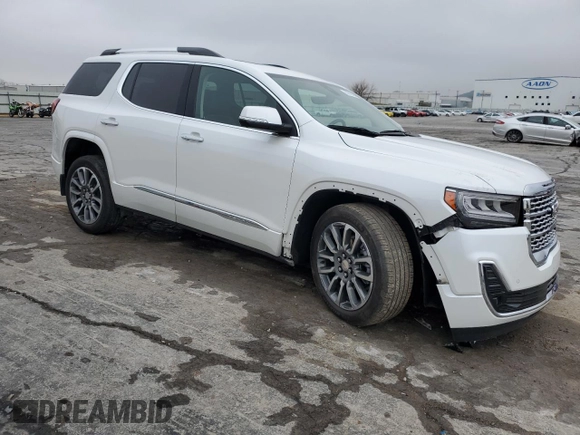 2022 GMC Acadia Denali with VIN 1GKKNPLS4NZ132119, listed as a Copart auction lot 86392404 with 37,404 mi miles and Salvage Title. Bid and sale history available at carsss.com. Image 4.