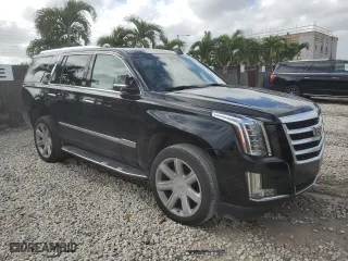 2018 Cadillac Escalade Luxury with VIN 1GYS3BKJ6JR351276, listed as a Copart auction lot 78414324 with 0 mi miles and Salvage Title. Bid and sale history available at carsss.com. Image 4.