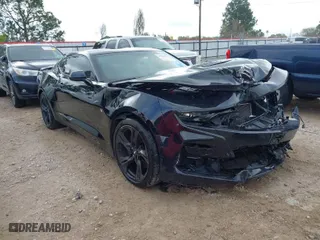 2019 Chevrolet Camaro 1SS with VIN 1G1FF1R78K0154918, listed as a IAAI auction lot 41829877 with 65,810 mi miles. Bid and sale history available at carsss.com. Image 1.