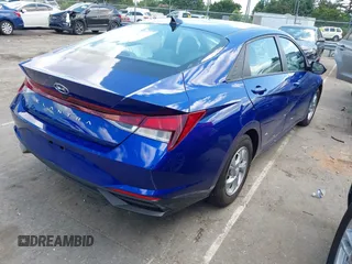 2023 Hyundai Elantra SE with VIN 5NPLL4AG2PH112867, listed as a IAAI auction lot 42541353 with 11,471 mi miles and . Bid and sale history available at DreamBid. Image 4.