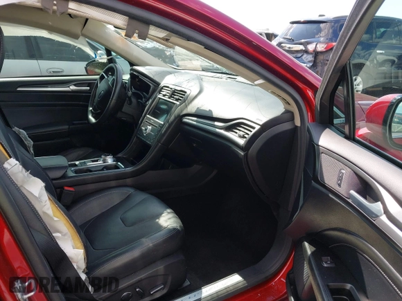 2017 Ford Fusion Titanium with VIN 3FA6P0K98HR207447, listed as a IAAI auction lot 42422213 with 59,549 mi miles and . Bid and sale history available at DreamBid. Image 5.