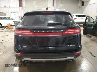 2017 Lincoln MKC Reserve with VIN 5LMTJ3DH9HUL70808, listed as a Copart auction lot 55073295 with 55,775 mi miles and Non Repairable. Bid and sale history available at DreamBid. Image 6.