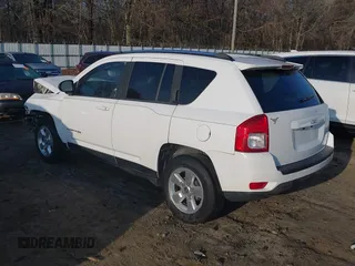 2013 Jeep Compass Sport with VIN 1C4NJCBA6DD102332, listed as a IAAI auction lot 41495235 with 213,018 mi miles. Bid and sale history available at carsss.com. Image 3.