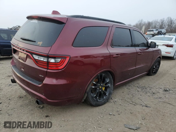 2019 Dodge Durango GT z VIN 1C4RDJDG6KC576251, wystawiony jako Copart lot #88516185 z przebiegiem 70 763 mil mil oraz Szkoda całkowita • Salvage title. Historia ofert i sprzedaży dostępna na DreamBid. Obrazek 3.