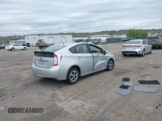 2015 Toyota Prius Four with VIN JTDKN3DU8F0426360, listed as a IAAI auction lot 42081419 with 147,748 mi miles. Bid and sale history available at carsss.com. Image 4.