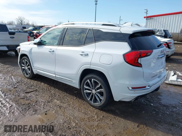 2019 GMC Terrain Denali with VIN 3GKALXEX7KL188553, listed as a IAAI auction lot 41595799 with 42,293 mi miles. Bid and sale history available at carsss.com. Image 3.