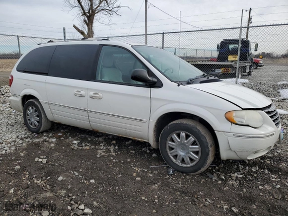 2006 Chrysler Town & Country LWB Limited with VIN 2A8GP64L46R798656, listed as a Copart auction lot 42999045 with 203,172 mi miles and Salvage Title. Bid and sale history available at carsss.com. Image 4.