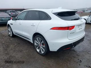 2017 Jaguar F-Pace S with VIN SADCM2BV0HA058710, listed as a IAAI auction lot 41498142 with 89,203 mi miles and . Bid and sale history available at DreamBid. Image 3.