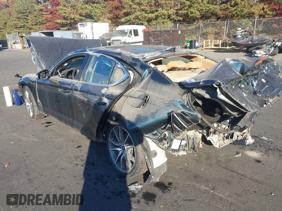 2022 Genesis G70 2.0T with VIN KMTG34TA1NU092657, listed as a IAAI auction lot 40653081 with Not provided miles and . Bid and sale history available at DreamBid. Image 3.