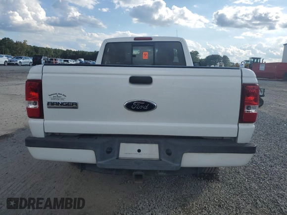 2011 Ford Ranger XL with VIN 1FTKR1AD9BPA33384, listed as a Copart auction lot 72425284 with 136,636 mi miles and Salvage Title. Bid and sale history available at carsss.com. Image 6.