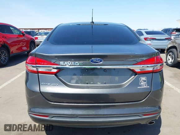 2017 Ford Fusion S with VIN 3FA6P0G70HR408265, listed as a IAAI auction lot 41978119 with 136,796 mi miles. Bid and sale history available at carsss.com. Image 17.