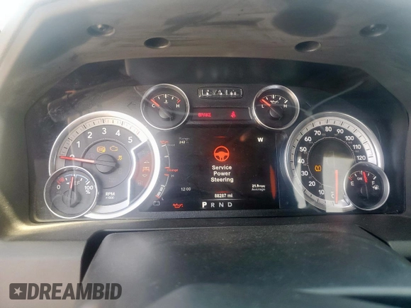 2015 Ram 1500 Big Horn with VIN 1C6RR6LM9FS613785, listed as a Copart auction lot 52674885 with 88,287 mi miles and Clean Title. Bid and sale history available at carsss.com. Image 9.