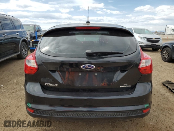 2014 Ford Focus SE with VIN 1FADP3K26EL452687, listed as a Copart auction lot 51339135 with 34,364 mi miles and Salvage Title. Bid and sale history available at carsss.com. Image 6.
