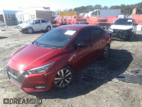 2020 Nissan Versa SR with VIN 3N1CN8FV0LL905803, listed as a IAAI auction lot 41590583 with 50,324 mi miles and . Bid and sale history available at DreamBid. Image 17.