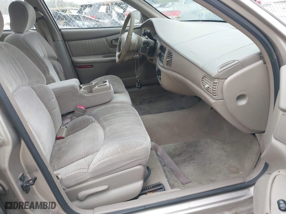 2002 Buick Century Custom with VIN 2G4WS52J221263164, listed as a IAAI auction lot 41837100 with 1 mi miles. Bid and sale history available at carsss.com. Image 5.