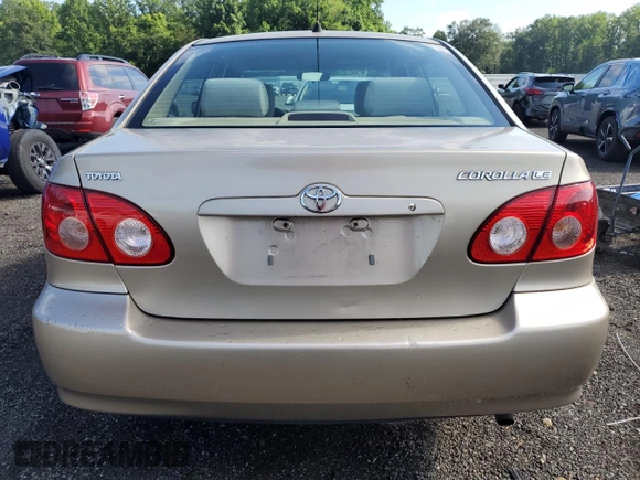 2005 Toyota Corolla CE with VIN 1NXBR32EX5Z364804, listed as a Copart auction lot 64196865 with 238,963 mi miles and Salvage title. Bid and sale history available at DreamBid. Image 6.