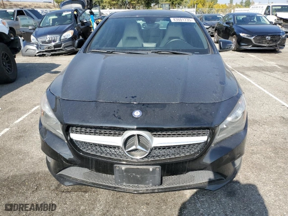 2014 Mercedes-Benz CLA-Class CLA 250 with VIN WDDSJ4EB8EN049566, listed as a Copart auction lot 43601735 with 153,521 mi miles and Salvage Title. Bid and sale history available at carsss.com. Image 5.