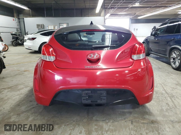 2013 Hyundai Veloster w/Black Int with VIN KMHTC6AD1DU130078, listed as a Copart auction lot 64763895 with 198,833 mi miles and Clean title. Bid and sale history available at DreamBid. Image 6.