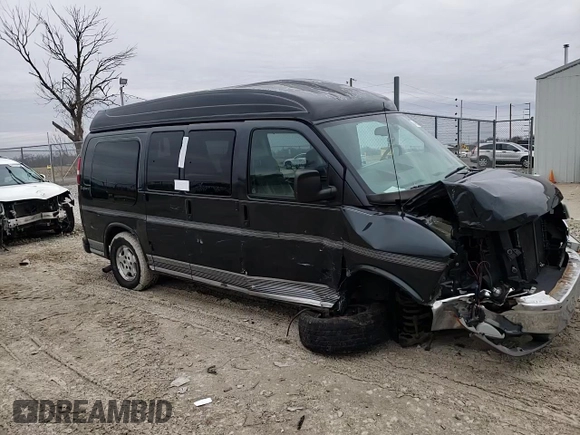2004 Chevrolet Express Passenger with VIN 1GBFG15T841226225, listed as a Copart auction lot 44023515 with Not provided miles and Non repairable. Bid and sale history available at DreamBid. Image 11.