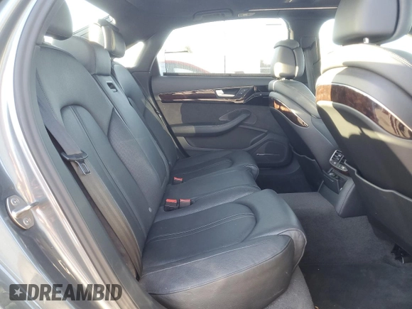 2017 Audi A8 with VIN WAU44AFD9HN011290, listed as a Copart auction lot 45594565 with 59,720 mi miles and Salvage Title. Bid and sale history available at DreamBid. Image 10.