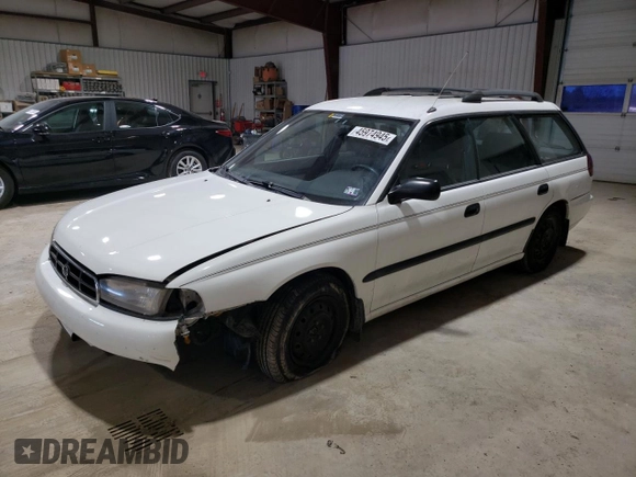 1998 Subaru Legacy L with VIN 4S3BK4352W7315173, listed as a Copart auction lot 45974945 with 87,909 mi miles and Salvage title. Bid and sale history available at DreamBid. Image 1.