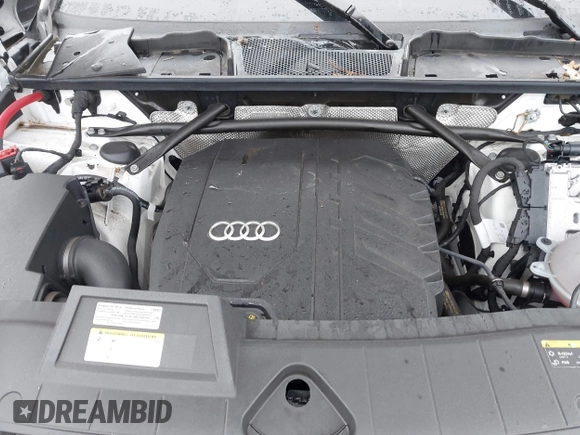 2023 Audi Q5 S line Premium Plus with VIN WA1EAAFY9P2089095, listed as a IAAI auction lot 42263035 with 10,279 mi miles and . Bid and sale history available at DreamBid. Image 10.