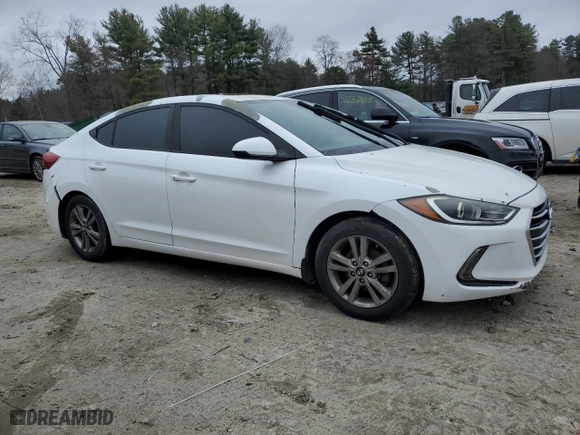 2017 Hyundai Elantra SE with VIN 5NPD84LF0HH150173, listed as a Copart auction lot 51270015 with 145,734 mi miles and Non Repairable. Bid and sale history available at carsss.com. Image 4.