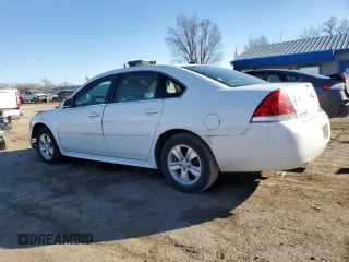 2012 Chevrolet Impala LS Fleet с VIN 2G1WF5E31C1264130, выставлен на аукционе Copart как лот 42772405 с пробегом 144 525 миль миль и Чистый • Clean title. История ставок и продаж доступна на DreamBid. Изображение 2.