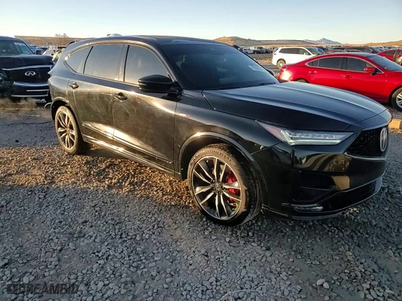 2022 Acura MDX Type S w/Advance Package with VIN 5J8YD8H80NL004038, listed as a Copart auction lot 83890084 with 29,341 mi miles and Salvage Title. Bid and sale history available at carsss.com. Image 14.
