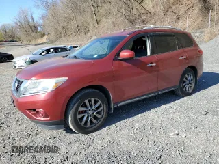 2013 Nissan Pathfinder SV with VIN 5N1AR2MM3DC620571, listed as a Copart auction lot 52930215 with 191,237 mi miles and Salvage Title. Bid and sale history available at carsss.com. Image 1.