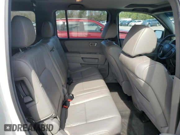 2012 Honda Pilot EX-L with VIN 5FNYF3H55CB033259, listed as a Copart auction lot 45367335 with 207,841 mi miles and Salvage Title. Bid and sale history available at DreamBid. Image 11.