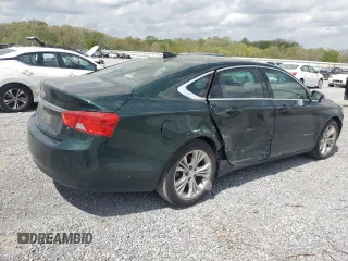 2015 Chevrolet Impala LT with VIN 2G1115SL1F9229249, listed as a Copart auction lot 51713535 with 181,545 mi miles and Salvage Title. Bid and sale history available at DreamBid. Image 3.