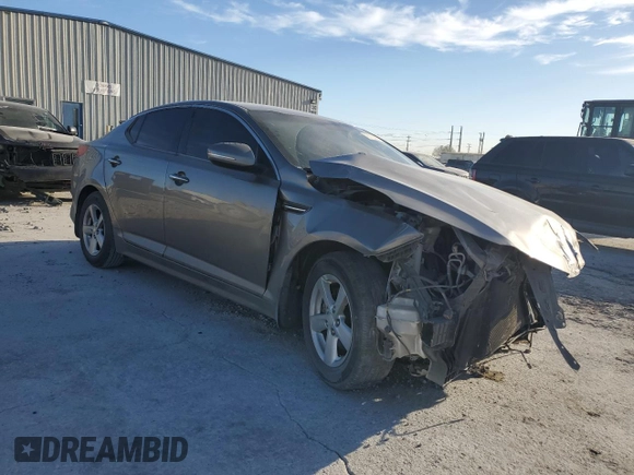 2015 Kia Optima LX with VIN 5XXGM4A70FG478755, listed as a Copart auction lot 49176165 with 158,206 mi miles and Salvage Title. Bid and sale history available at DreamBid. Image 4.