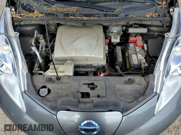 2016 Nissan LEAF S with VIN 1N4BZ0CP4GC312912, listed as a Copart auction lot 52152793 with 86,383 mi miles. Bid and sale history available at carsss.com. Image 11.