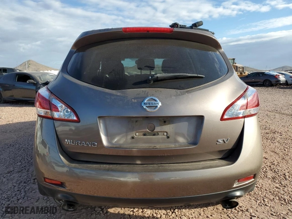 2014 Nissan Murano S with VIN JN8AZ1MU0EW414921, listed as a Copart auction lot 41758705 with 195,894 mi miles and Clean Title. Bid and sale history available at carsss.com. Image 6.