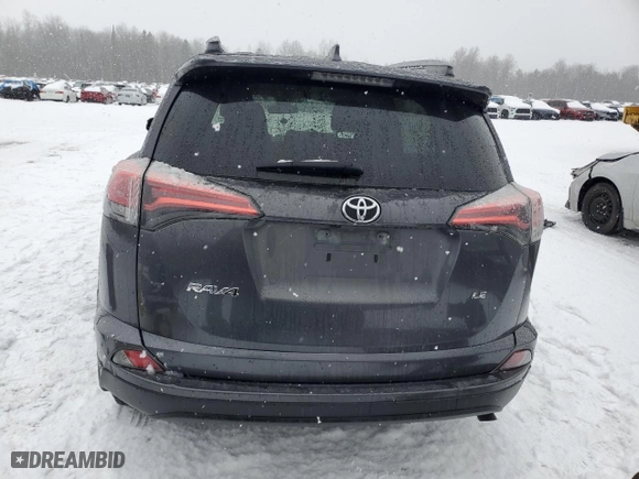 2017 Toyota RAV4 LE with VIN 2T3ZFREV8HW357075, listed as a Copart auction lot 42169425 with 0 mi miles and Salvage Title. Bid and sale history available at carsss.com. Image 6.