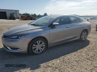 2015 Chrysler 200 Limited with VIN 1C3CCCAB1FN759195, listed as a Copart auction lot 61853475 with 172,433 mi miles and Salvage title. Bid and sale history available at DreamBid. Image 1.