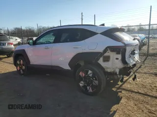 2024 Hyundai Kona SEL with VIN KM8HBCAB2RU058921, listed as a Copart auction lot 45890515 with 17,618 mi miles and Salvage Title. Bid and sale history available at carsss.com. Image 2.