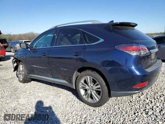 2015 Lexus RX 350 with VIN 2T2ZK1BA8FC164684, listed as a Copart auction lot 48119955 with 115,775 mi miles and Salvage Title. Bid and sale history available at carsss.com. Image 2.